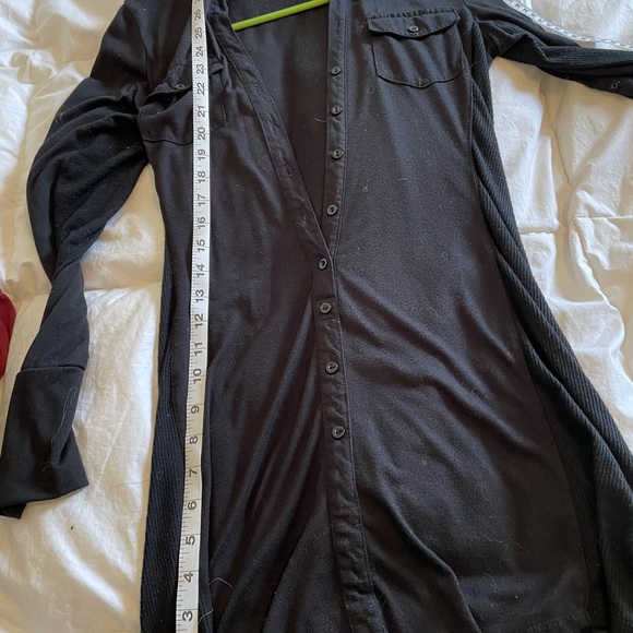 Black collared dress/shirt, last chance-donating 9/15 - Picture 4 of 9